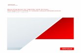 Best Practices for Identity and Access Management ... - Oracle · 3 | BEST PRACTICES FOR IDENTITY AND ACCESS MANAGEMENT (IAM) IN ORACLE CLOUD INFRASTRUCTURE Overview This white paper