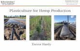 Plasticulture for Hemp Production · 2019-02-14 · • Plastic Lifter • Plastic Winder • Tape Winder . Brookdale Fruit Farm Irrigation & Row Crop Supply Contact Hollis NH (603)