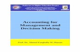 Accounting for Management and Decision Makingpathways.cu.edu.eg/.../C13-Accounting-EN.pdf · 2010-04-29 · Accounting for Management and Decision Making Prof. Dr. Ahmed Farghally