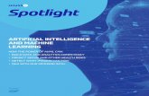 ARTIFICIAL INTELLIGENCE AND MACHINE LEARNING...Artificial Intelligence (from noon–1 p.m. on Tuesday March 10, at the Orange County Convention Center, Room W303A). More spe-cifically,