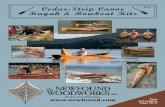 Cedar-Strip Canoe 2015 Kayak & Rowboat Kitsspecific canoe, kayak, or rowboat design. The book and videos will give you a good idea of what is involved and become your reference when