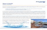 Agua tratada esp - AUMA ENGINEERED PRODUCTS, K.K. · 2019-07-31 · 1. Reducción del 20% en el consumo de agua fresca requerido para la producción de piezas. 2. Estandarización