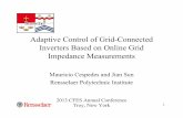 Adaptive Control of Grid-Connected Inverters … Mauricio 3.pdf1 Adaptive Control of Grid-Connected Inverters Based on Online Grid Impedance Measurements 2013 CFES Annual Conference