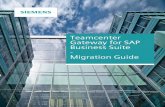 Teamcenter Gateway for SAP Business Suite Migration Guide · • Copy the additional files that are not part of AIG (e.g. for SAP JCO, SAP Netweaver, JDBC, …) if not already done
