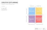 CREATIVE DATA MINING - iA · CREATIVE DATA MINING. Introduction to Python and Programming II. 16.10.2017. Continuous output. Supervised learning . Unsupervised learning. Discrete