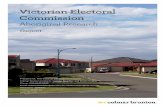 Report - Victorian Electoral Commission Brunton Aboriginal Research Report.pdf · •Colmar Brunton to provide a Word report detailing the finding of the Qualitative Exploration research