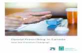 Opioid Prescribing in Canada · The proportion of people prescribed opioids decreased from 14.3% to 12.3%. This represents an 8.0% decrease in the number of people taking opioids