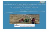 A Compilation of Case Studies Volume 1...1 Improving water use for dry season agriculture by marginal and tenant farmers in the Eastern Gangetic Plains A Compilation of Case Studies