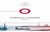 HYDRAULIC CYLINDERS · 2018-12-05 · Hydraulic cylinders with hydraulic lock Wide range of Cylinder features. 8 Cylinderconsultant.com An online tool that makes the design of cylinders