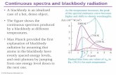 Continuous spectra and blackbody radiation · In-class Activity #1 –While conducting a photoelectric-effect experiment with light of a certain frequency, you find that a reverse