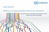 UN/CEFACT Reference Data Models (Semantic Models) · UN/CEFACT Reference Data Models (Semantic Models) Anticipating and Following Technological Trends in eBusiness Data Exchanges