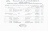  · 2018-12-14 · OSU DHA SUFFA UNIVERSITY Off Khayaban-e-TufaiI, Phase —VI/ (Extension), DHA, Karachi — 75500 Gazette Notification Bachelor of Science (Computer Science) - 04