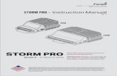 Storm Pro Instruction Manual · Content Diagram 100W 3 200W 4 Mounting Instructions 100W 5 200W 6 Wiring Diagram 100W 7 200W 8 Wiring Explanation 9 List of Tones 10 Warning! Any Storm
