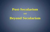 The three elements of the secularization thesisThe elements of the secularization thesis (Jose Casanova): 1. Increasing structual differentiation (including the separation of religion