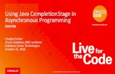 Using Java CompletionStage in Asynchronous Programming · •What: Java standard database access API that never blocks user threads •Who: Developed by the JDBC Community, JDBC Expert