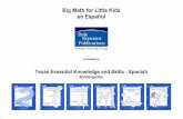Big Math for Little Kids en Españolassets.pearsonschool.com/correlations/tx_bigMath_essent_spanish.pdfdescribe el orden de eventos u objetos. Se espera que el estudiante: ... caracteristicas