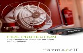 FIRE PROTECTION - Armacell · 2019-07-24 · Preventive fire protection in buildings involves designing, constructing, altering and maintaining building works in such a way that the