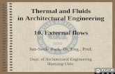 Thermal and Fluids in Architectural Engineering 10 ...contents.kocw.net/KOCW/document/2014/hanyang/... · Where do we learn in this chaper 1. Introduction 2.The first law 3.Thermal