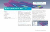 Femap version 12 - CADOR CONSULTINGfiles.cador.pl/broszury/Femap_v12.pdf · 2018-09-03 · ear capabilities in NX Nastran solution sequences 401 and 402, Femap version 12 adds support