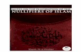 Notes on the Elucidation of the...Notes on the Elucidation of the Nullifiers of Islam Publisher’s Note All praise belongs to Allah, the Lord of the creation. The final outcome is