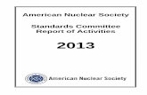 American Nuclear Society Standards Committee …cdn.ans.org/standards/resources/downloads/docs/com...A Special Thanks to the Standards Committee chairs that submitted reports James