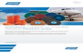 AEROSPACE COMMERCIAL FINISHING ABRASIVE PRODUCT GUIDE€¦ · Dynafile ll belt sender Norton R766 file belts Norton R766 file belts ... Advanced ceramic alumina grain, grinding aid,
