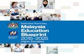 Executive Summary Malaysia Education Blueprint 2015-2025€¦ · chapter writing teams lead authors writing team members In total, more than 10,500 people were engaged over ... enrolment