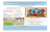 Our Lady of Mount Carmel Church - Amazon Web …...¡fue el padrastro de nuestro Señor Jesús! -- la Iglesia ha tardado en ofrecerle la devoción que parece merecer. Durante muchos
