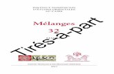 Mélanges 32 Tir s- -part · Whenever Henry Corbin encounters a commentary, he praises it as evidence for the “extraordinary outburst of activity”,8 and he hails the commentator