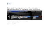 Factory design process for future development of …...Factory design process for future development of production systems Project within FFI Sustainable production technology Author: