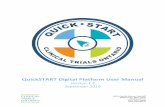QuickSTART Digital Platform User Manual · 2019-08-28 · CTO QuickSTART User Manual Page 4 of 26 V1.2 (September 2019) CTO Stream, CTO Registry and the QuickSTART Platform Stakeholders