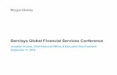 Barclays Global Financial Services Conference...Workplace Opportunity is Off to a Strong Start – Winning and Servicing New Corporate Clients 1 7 New Clients Added Since >200 Acquisition