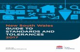 New South Wales Guide to Standards and Tolerances 2017 · 2019-08-06 · 2. GUIDE TO STANDARDS AND TOLERANCES 2017. Disclaimer. The content in this Guide is based on technical standards