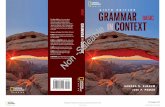 SIXTH EDITION GRAMMAR...BASIC BASIC GRAMMAR INCONTEXT SIXTH EDITION SANDRA N. ELBAUM JUDI P. PEMÁN The Sixth Edition of the best-selling Grammar in Context series inspires learners