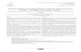 Pharmacognostical and phytochemical studies on Viola …jppres.com/jppres/pdf/vol4/jppres16.105_4.3.95.pdf · 2016-04-13 · Pharmacognostical and phytochemical studies of Viola tianschanica