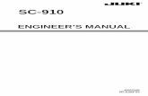 R SC-910 - Semsi Méxicosemsi.com.mx/Manuales/JUKI/SC-910 EM00_e.pdf－2 － 3. CONFIGURATION 1 Power switch 2 Operation panel 3 Pulley cover 4 Thread stand 5 PSC box (SC-910) 6 Max.