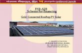 PNB-ADB Scheme for financing...PNB-ADB Scheme for financing Grid Connected Rooftop PV Solar A PRESENTATION FROM PUNJAB NATIONAL BANK, HO : SOLAR ROOFTOP CELL, CREDIT DIVISION, NEW