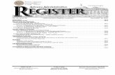 Vol. 24, Issue 48 ~ Administrative Register Contents ... · The Arizona Administrative Code (A.A.C) contains the codified text of rules. The A.A.C. contains rules promulgated and