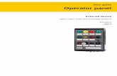Atlas Copco Tools and Assembly Systems - Edlo … Operator Panel Manual.pdfIntroduction 1.1 Operator panel Advanced and Basic Operator panel can be ordered in Advanced and Basic standard