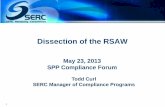 Dissection of the RSAW - Southwest Power Pool curl - spp... â€¢ Helps expedite the documentation process,