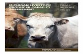 MICHIGAN LIVESTOCK FINAL PRODUCER CAPACITY REPORT … · Kera Howell Undergraduate Student ... marketing opportunities for livestock producers may be one strategy to help improve