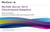 BizTalk Server 2013 Cloud based Adapters - DevScopeobid.devscope.net/Content/Presentations/OBID-BizTalk-Server-2013-… · BizTalk Server 2013 Cloud based Adapters Steef-Jan Wiggers