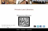 Managing a Law FIRM Library · 2014-02-12 · Why have a law firm library •A firm library should –Meet the business goals of the firm –Enable researchers to do their best work