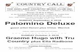 Entry:- ACMC members and other Country Music Club Members:- … · 2016-08-28 · The Adelaide Country Music Club Inc., meets at the SLOVENIAN CLUB ADELAIDE 11 LaSalle St, Dudley