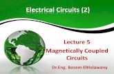 Electrical Circuits (2) Shoubra...Electrical Circuits (2) - Basem ElHalawany 9 Coupling Coefficient Is the fraction of the total flux that links to both coils The term close coupling