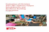 Evaluation of Christian Aid’s DEC Typhoon Haiyan ... · Christian Aid’s Typhoon Haiyan response program is an effort “to contribute to strategic recovery of vulnerable and high