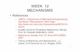 WEEK 12 MECHANISMSkisi.deu.edu.tr/hasan.ozturk/MEKANİZMALAR/WEEK2018_12... · 2018-12-10 · 4 Helical gears are similar to, and can be used in the sameapplications as, spur gears.