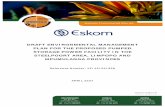 DRAFT ENVIRONMENTAL MANAGEMENT PLAN FOR THE … · Draft Environmental Management Plan for the Proposed Pumped Storage Power Generation Facility in the Steelpoort area, Limpopo and