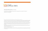 Microsoft Office 365 for G louddownload.microsoft.com/.../G-Cloud_v2_Office_365...The tender of Office 365 Services to the G-cloud ii Framework does not constitute a tender of services
