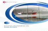 DOING BUSINESS IN MALAYSIA...Pioneer Status Investment Tax Allowance Reinvestment Allowance Malaysia Taxation Contact Us Accounting Requirement Financial Reporting Framework in Malaysia